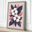 Cotton Wreath Botanical 1 Piece Wrapped Canvas Wall Art-69642304-69642308