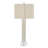 Calcite And Quartz Concrete Table Lamp
