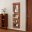 Miroir mural pleine longueur, miroir corps entier avec tablette, miroir corps entier avec crochet Miroir mural avec panneau multifonctionnel (47,6 x 15,7 po)-115297024