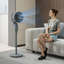 17 Stories 95cm Oscillating Pedestal / Standing Fan Fan with Remote Included-623257501
