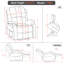 Fauteuil inclinable électrique avec massage et chaleur Rolanda-1772461417
