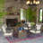 ARDEN Ashland Jacobean Outdoor Square Pillow Cover & Insert