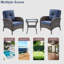 Chaise de patio avec coussins-822297833
