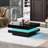 High Gloss Minimalist Design With LED Lights-626665886