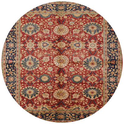 Tapis oriental bleu / rouge Haygazn