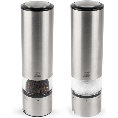 Stainless Steel Salt & Pepper Mill Set