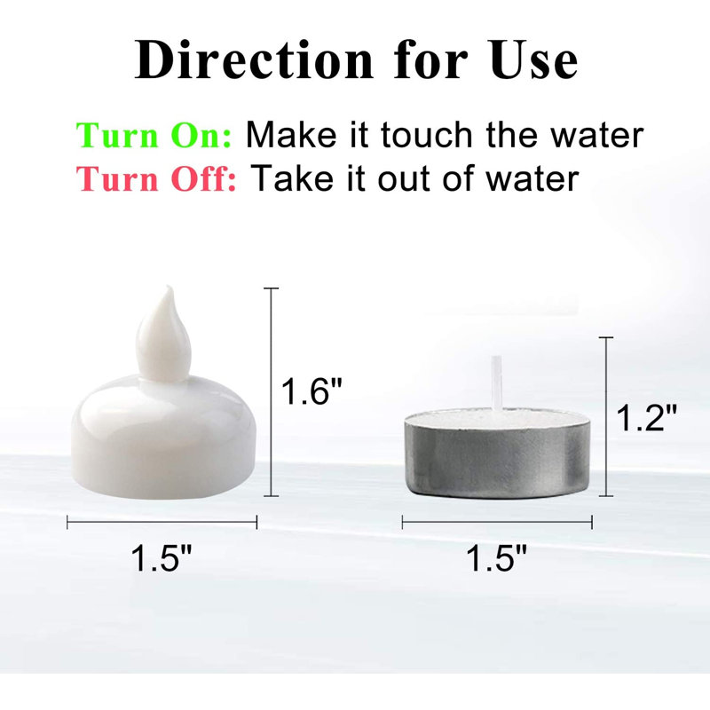 Unscented Flameless Candle