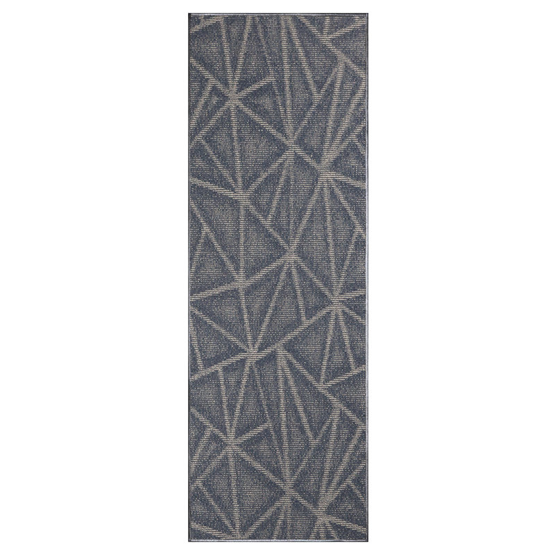 Deyoung Geometric Indoor Rug, Runner 4' x 10'