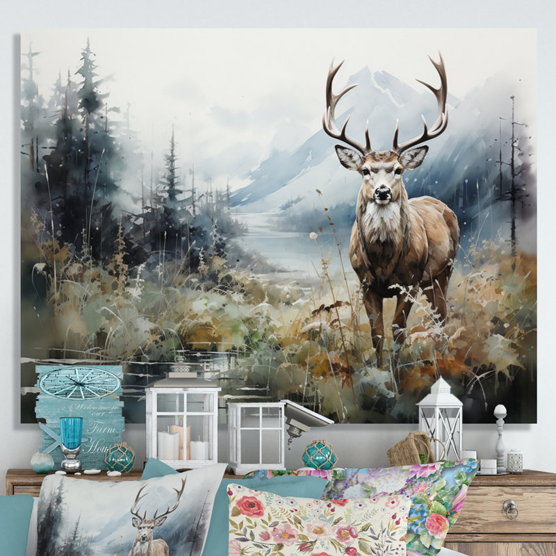 Alaska Frozen Silence sur toile, H 30 po x l 40 po x P 1,5 po, Toile tendue