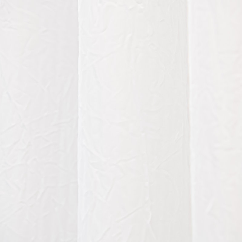Rideau transparent Maaike, L 52 po x L 84 po, Blanc