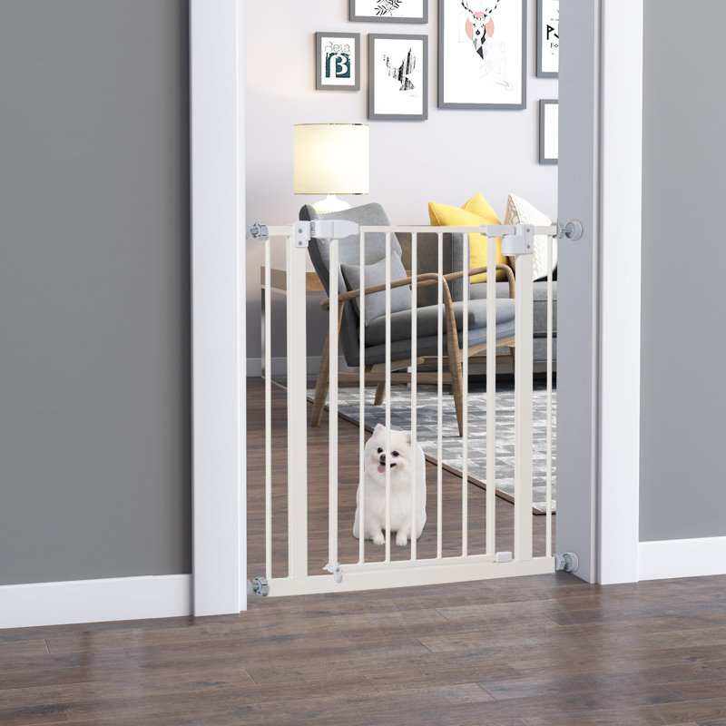 Devonte Pressure Mounted Pet Gate With Door