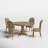 Callington 4 - Person Extendable Pedestal Dining Set