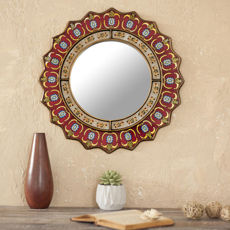 Umaiza Glass Flat Wall Mirror