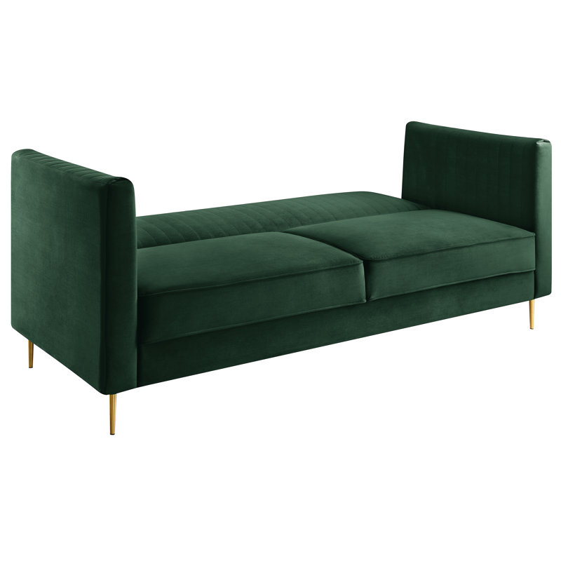 Augie 3 Seater Sofa Bed, Green