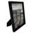 10.75" Classical Rectangular 8" x 10" Photo Picture Frame - Matte Black