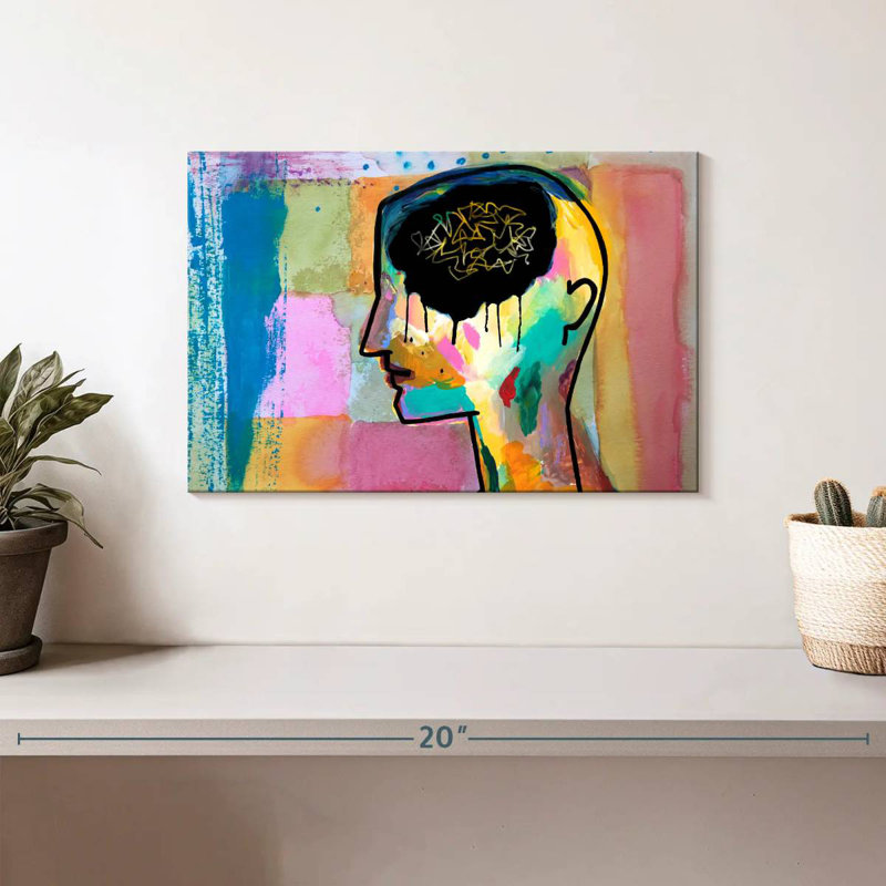 Leisha Chaos In My Brain, H 8 po x l 12 po