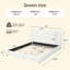 Lit plateforme tapissier Minimalist-1601895494