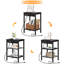 Romar 21.7'' Tall End Table with Built-In Outlets-1806201458