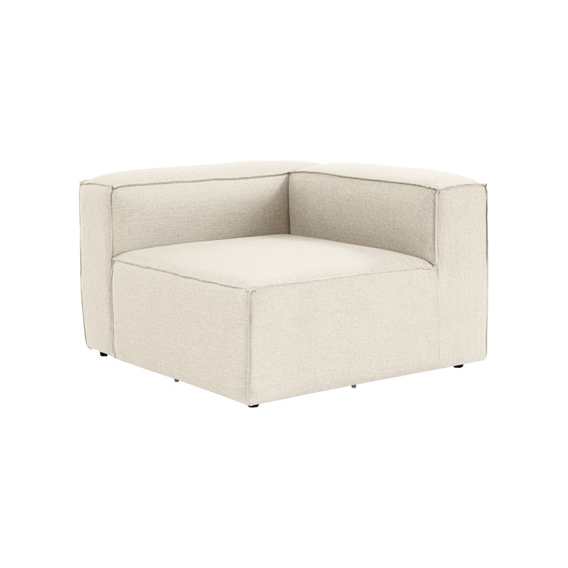 Namish Linen 42.13'' Reception Loveseat