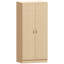 Maybery 2 Door Manufactured Wood Wardrobe-55211587