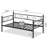 Twin Metal Daybed Frame with Decorative Headboard, Single Sofa Bed with Slat Support, No Box Spring Needed-746089870