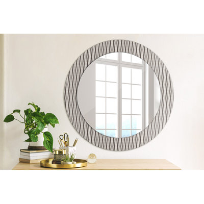 Huldar Glass Flat Wall Mirror