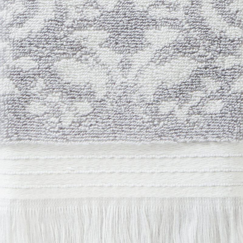 Margo Turkish Cotton Plush Jacquard Hand Towel