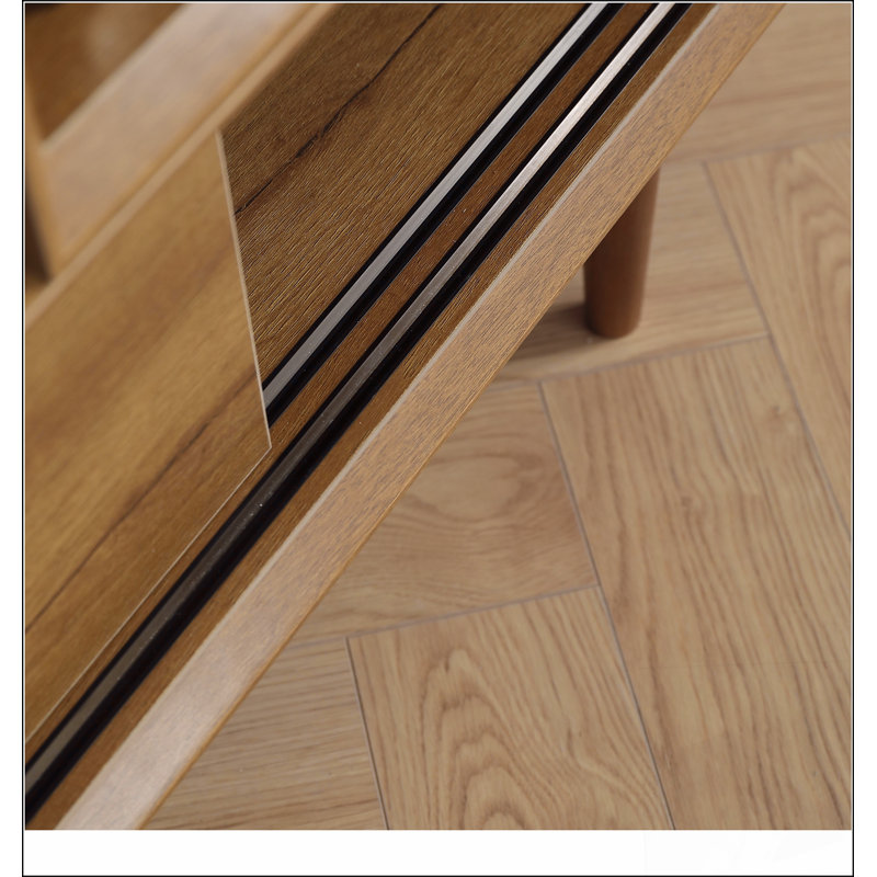 ANTIQUE HALLWAY BENCH CABINET IN OAK COLOR Simple design, comfortable and durable, multi-functional bench