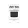 Standard Clean 24" 2.9 cu ft. Slide-in Gas Range