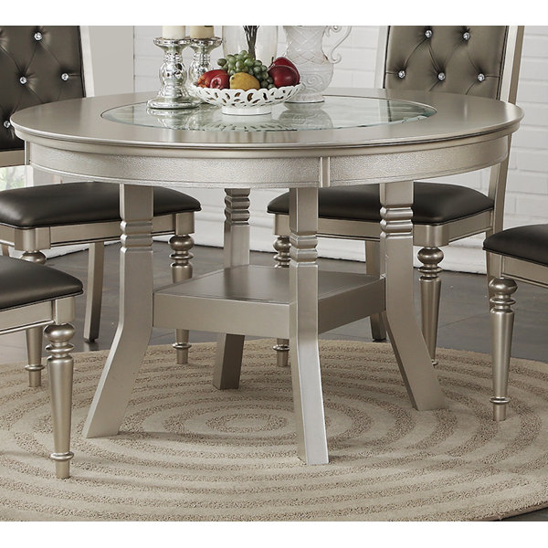 ROSARIO Round Dining Table 120cm - Stone Grey – Modern Furniture