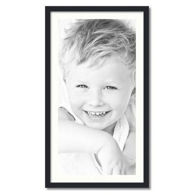 Wood Picture Frame with Mat