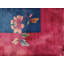 Antique Blue Room Size Art Deco Design Chinese Wool Pile Area Rug