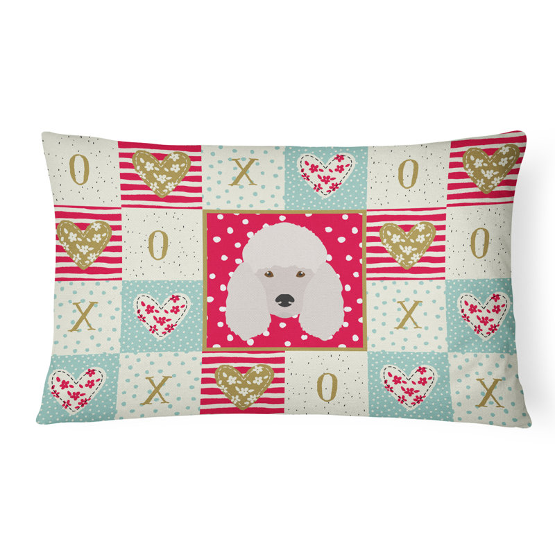  Coussin extérieur rembourré Poodle Love