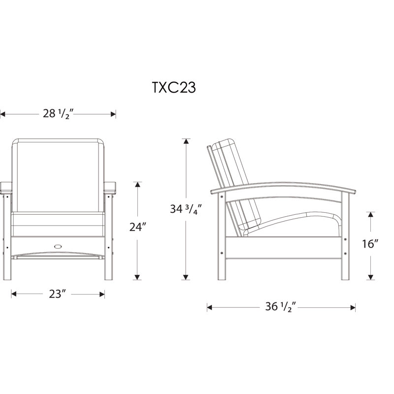 Rockport Club Chair, Tree House / Spa