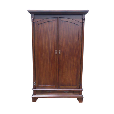 2 - Door Solid Wood Armoire