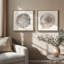 Rings of Time Duo I Set of 2 Canvas Prints in a Black Frame, 20" x 20"-994850500-994850505