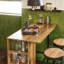 Gleb Metal Base Dining Table