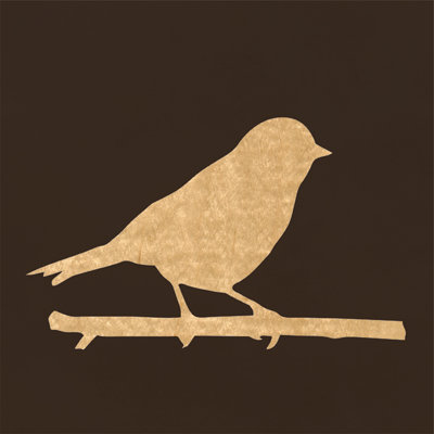 Cabin Collection Bird on a Branch Graphic Art