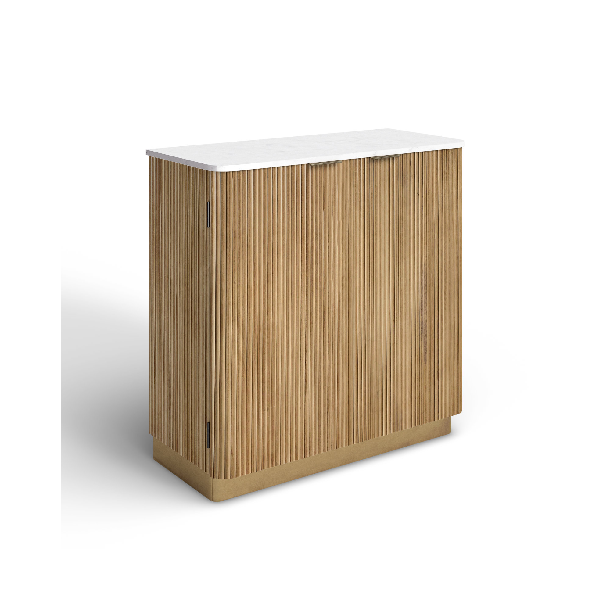 Rylee Modern Cabinet, Light Brown