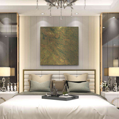 Brayden Studio® «Earth as Art: Rock F pliant», art mural en métal