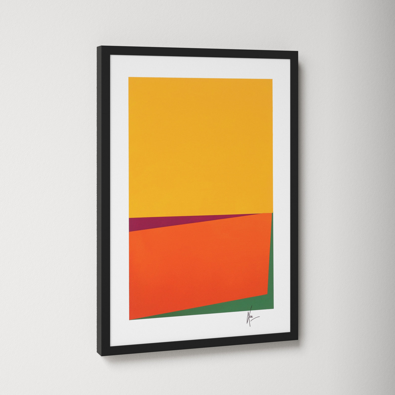 Sahara by Lee Lessem, Black, 20" H x 14" W x 1.25" D