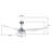 3 - Blade LED Smart DC Ceiling Fan with Remote Control and Light Kit Included-431045352-320809776-320809166