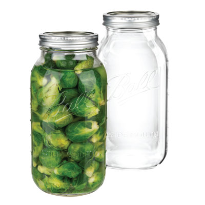 Glass Jar - Set of 2