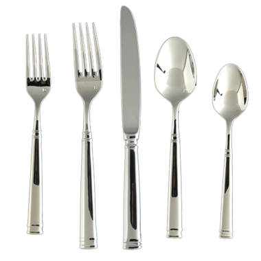 20-Piece Flatware Cutlery Set | Silver Stainless Steel | Service for 4 | Dalstrong