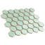 Carreau de mosaïque en porcelaine pour plancher et mur Hex 10-7 / 8 "x 12-5 / 8" Hudson-63909852