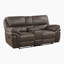 Causeuse inclinable manuelle en microfibre de 79,5 po Delwayne-267682888-267682895