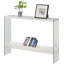Modern Glass Console Table With Storage Shelf - Stylish Narrow Entryway Sofa Table For Living Room, Hallway, And Office Décor