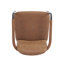 Chaise de salle à manger avec cadre en fer, ensemble de 2 espresso-849111339-849111253