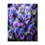 Horloge murale moderne mauve Pansies-1288427646