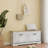 Antique White Shoe Storage Bench With Flip - Top Drawers And Adjustable Shelf For Entry, Hallway Comfortable Functional Design Entry In 2 Space Saving-1174644238